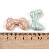 UV Plating Opaque Acrylic Beads MACR-L007-10-3