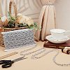 19.5M Polyester Wave Lace Ribbon OCOR-WH0100-02B-5