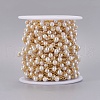 Handmade Acrylic Imitaion Pearl Beaded Chains CHC-K007-H01-2