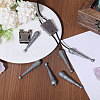 CHGCRAFT DIY Alloy Bolo Tie Making Finding Kit FIND-CA0009-03B-5