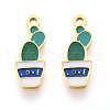 304 Stainless Steel Enamel Charms STAS-T065-62G-02-1