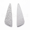 Non-Tarnish 304 Stainless Steel Pendants STAS-H416-37P-2