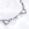 201 Stainless Steel Link Chain Bracelets BJEW-B078-172P-5