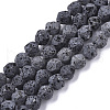 Natural Lava Rock Beads Strands G-S352-28A-01-1