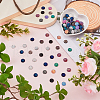 SUNNYCLUE 140Pcs 14 Colors Druzy Resin Decoden Cabochons RESI-SC0005-55-4