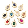 Rack Plating Brass Pendants KK-I710-12B-1