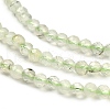 Natural Prehnite Beads Strands G-RM2025-34-2.5mm-4