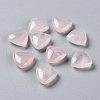 Natural Rose Quartz Cabochons G-L553-37-1