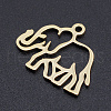 201 Stainless Steel Pendants STAS-N090-JN861-2-2