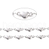 Tarnish Resistant 304 Stainless Steel Link Chains CHS-P007-10P-1