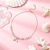 Natural Mixed Stone & Dyed Quartz Round Beaded Necklaces NJEW-JN05302-03-1