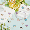 SUNNYCLUE 40Pcs 4 Colors  Alloy Enamel Pendants ENAM-SC0005-92-4