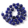Natural Quartz Dyed Beads Strands G-U023-A02-04-3