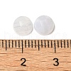 Natural Blue Lace Agate Cabochons G-B146-02B-6mm-3