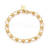 Brass Chain Bracelets BJEW-N032-03G-2