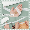 15 Yards Cotton Embroidery Flower Lace Trim DIY-WH0542-34C-4