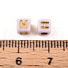 Plating Acrylic Beads OACR-N140-01H-H-3