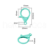 Iron Lobster Claw Clasp IFIN-CJ0001-12-2