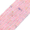 Natural Morganite Beads Strands G-G106-A22-01-1
