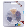 1 Box 6 Color Iron Jump Rings IFIN-PH0001-7mm-08-7