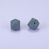 Hexagonal Silicone Focal Beads SI-JX0020A-10-1