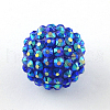 AB-Color Resin Rhinestone Beads RESI-S315-20x22-17-1