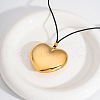 Stylish Stainless Steel Heart Pendant Necklaces for Women LT7996-4