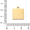304 Stainless Steel Enamel Pendants STAS-R169-03B-G-3