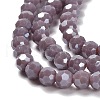 Opaque Glass Beads Strands EGLA-A035-P4mm-A11-3