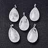 Natural Quartz Crystal Pendants G-D084-01P-B17-2