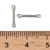 Non-Tarnish 304 Stainless Steel Connector Charms STAS-Q323-04C-P-3