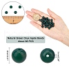 ARRICRAFT Natural Green Onyx Agate Beads Strands G-AR0002-37-2