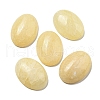 Natural Yellow Jade Cabochons G-C115-01A-14-1