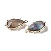 Natural Fluorite Pendants G-B009-02G-M-2