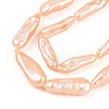 Baroque Natural Keshi Pearl Beads Strands PEAR-S020-H12-3