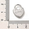 Anti-Tarnish 304 Stainless Steel Pendants STAS-P371-096E-P-3