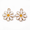 Alloy Enamel Pendants PALLOY-P287-13LG-2