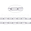 304 Stainless Steel Paperclip Chains CHS-F011-01A--P-1