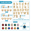 DIY Birthstone Jewelry Making Finding Kit FIND-TA0002-12-11