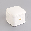 PU Leather Ring Gift Boxes LBOX-L005-A03-2
