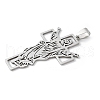 201 Stainless Steel Big Pendants STAS-S157-26P-2