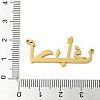 304 Stainless Steel Pendants STAS-S142-01G-3