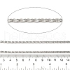 304 Stainless Steel Lumachina Chains CHS-C013-02A-P-2