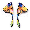 Epoxy Resin Wing Pendants RESI-TAC0021-96I-2