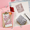 CRASPIRE 3Pcs 3 Styles Flower Clear Silicone Stamps DIY-CP0009-81-5
