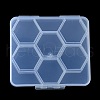 Transparent Plastic Bead Containers CON-YW0001-55-1