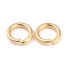 Rack Plating Brass Jump Rings X-KK-O139-18O-G-2