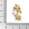 Brass Micro Pave Cubic Zirconia Pendants KK-D383-02G-01-3