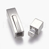 304 Stainless Steel Bayonet Clasps STAS-O114-046MP-C-4