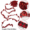 SOFPLATE 5.5M Christmas Polyester Tartan Print Ribbon for Sewing Decoration OCOR-SP0001-15-2
